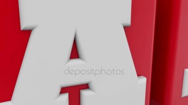 Kırmızı satış konsepti ile küpleri