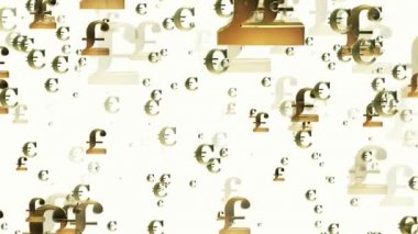 İngiliz Lirası ve euro işaretleri kadar büyüyen