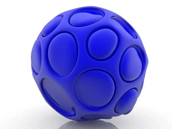 Color の図で抽象的なボール — ストック写真