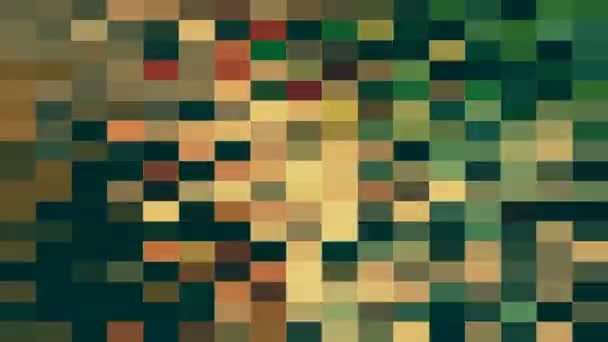 Mosaico Astratto Vari Colori — Video Stock