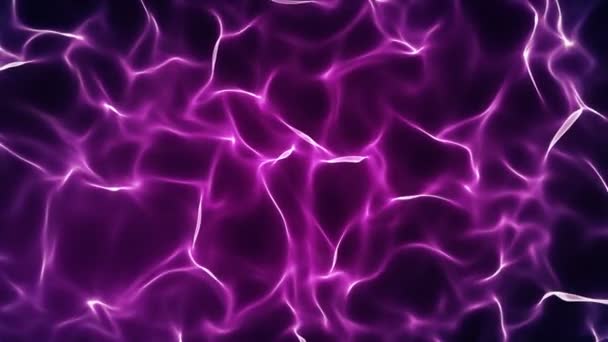 紫のエネルギー背景 — ストック動画