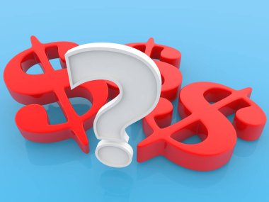 Üç dolarlık işaretli soru işareti kavramı
