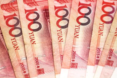 Çin Yuan para birimi yakın çekim