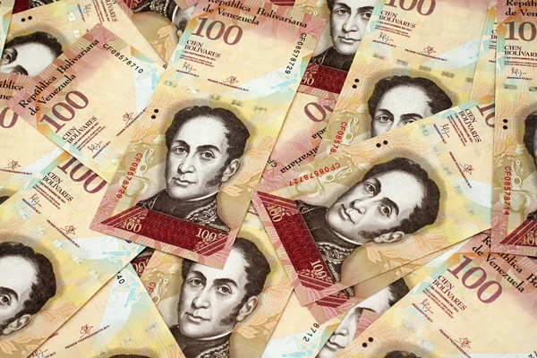 Венесуельський валюти крупним планом — стокове фото