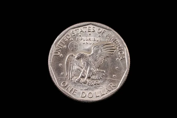 American Dollar Coin Close Up — Stock Photo, Image