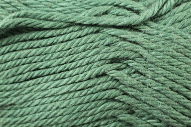 Zümrüt iplik doku yakın çekim