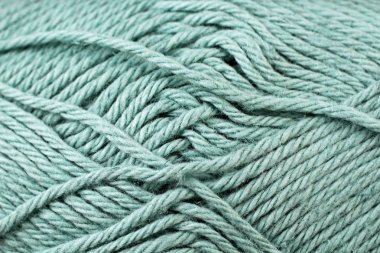 Soluk mavi iplik doku yakın çekim