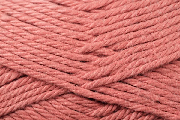 Teks Yarn Merah Muda Tutup — Stok Foto