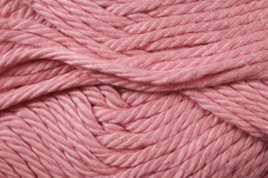 Pembe iplik doku yakın çekim