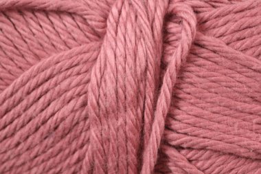 Pastel kırmızı iplik doku 