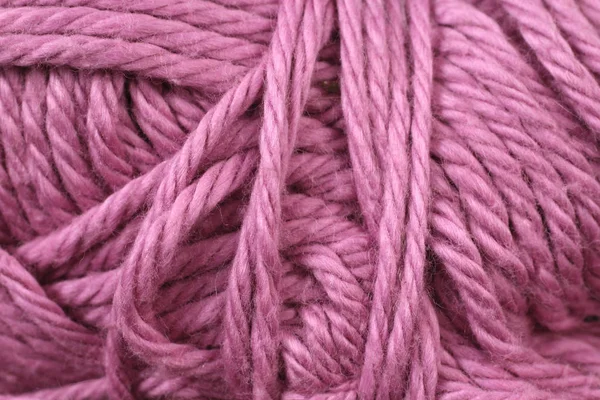 Kırmızı iplik doku yakın çekim