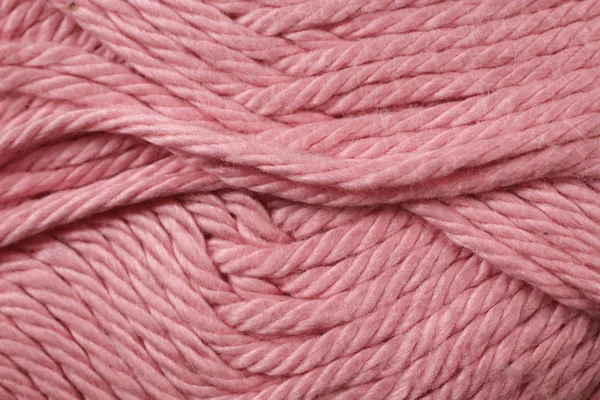 Pembe iplik doku yakın çekim