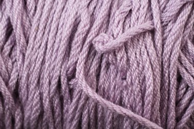 Lavanta iplik doku yakın çekim