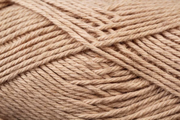 Kahverengi iplik doku yakın çekim