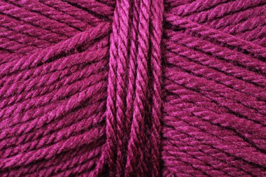 Kırmızı iplik doku yakın çekim