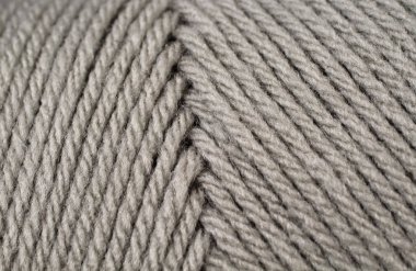 Gri iplik doku yakın çekim