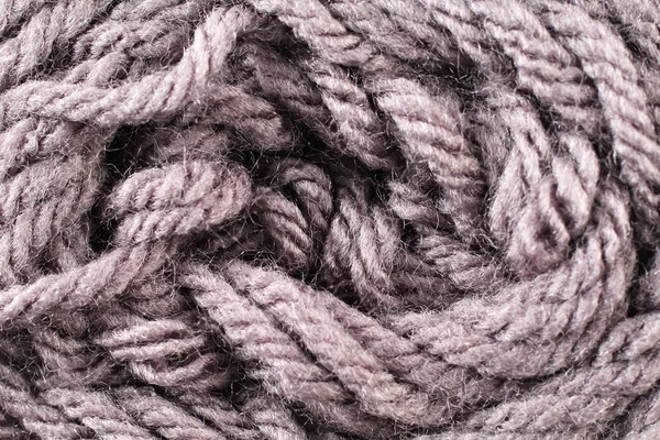 Kahverengi iplik doku yakın çekim