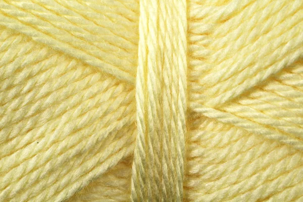 Sarı iplik doku yakın çekim