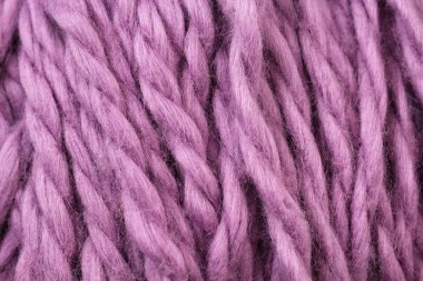 Lavanta iplik doku yakın çekim