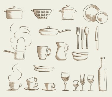 Vektör çizim klasik ev 3d 