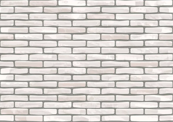 Seamless rustic brick wall - gambar vektor - Stok Vektor