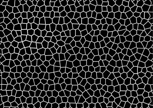 黒のモザイク デザインのテンプレートです。幾何学的な未来的なバナー - ベクトル図 — ストックベクタ