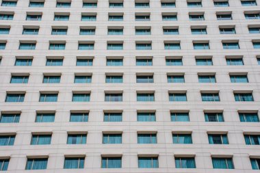 yüksek binanın simetrik desenduvar