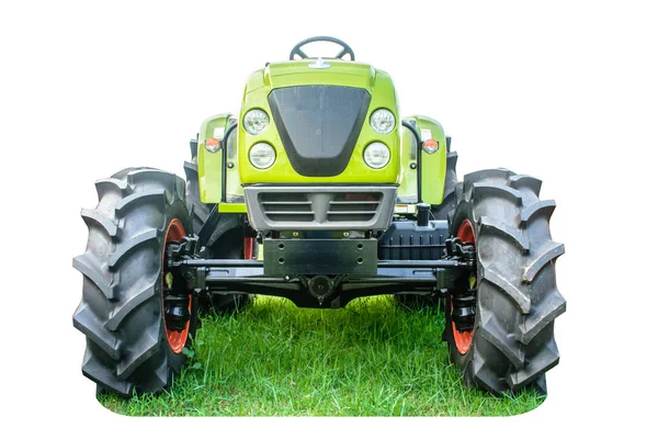 Foto del tractor nuevo, con fondo aislado — Foto de Stock