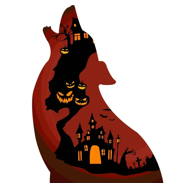 Halloween grafikus erőforrás — Stock Fotó