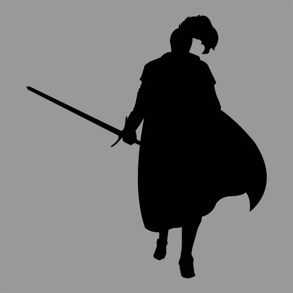 knight silhouette model