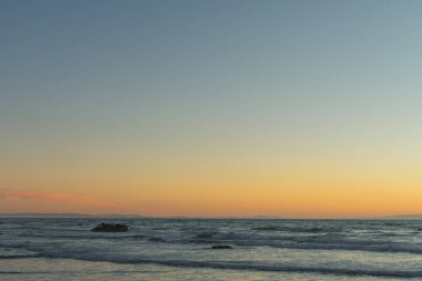 Sumner plaj güneş doğarken