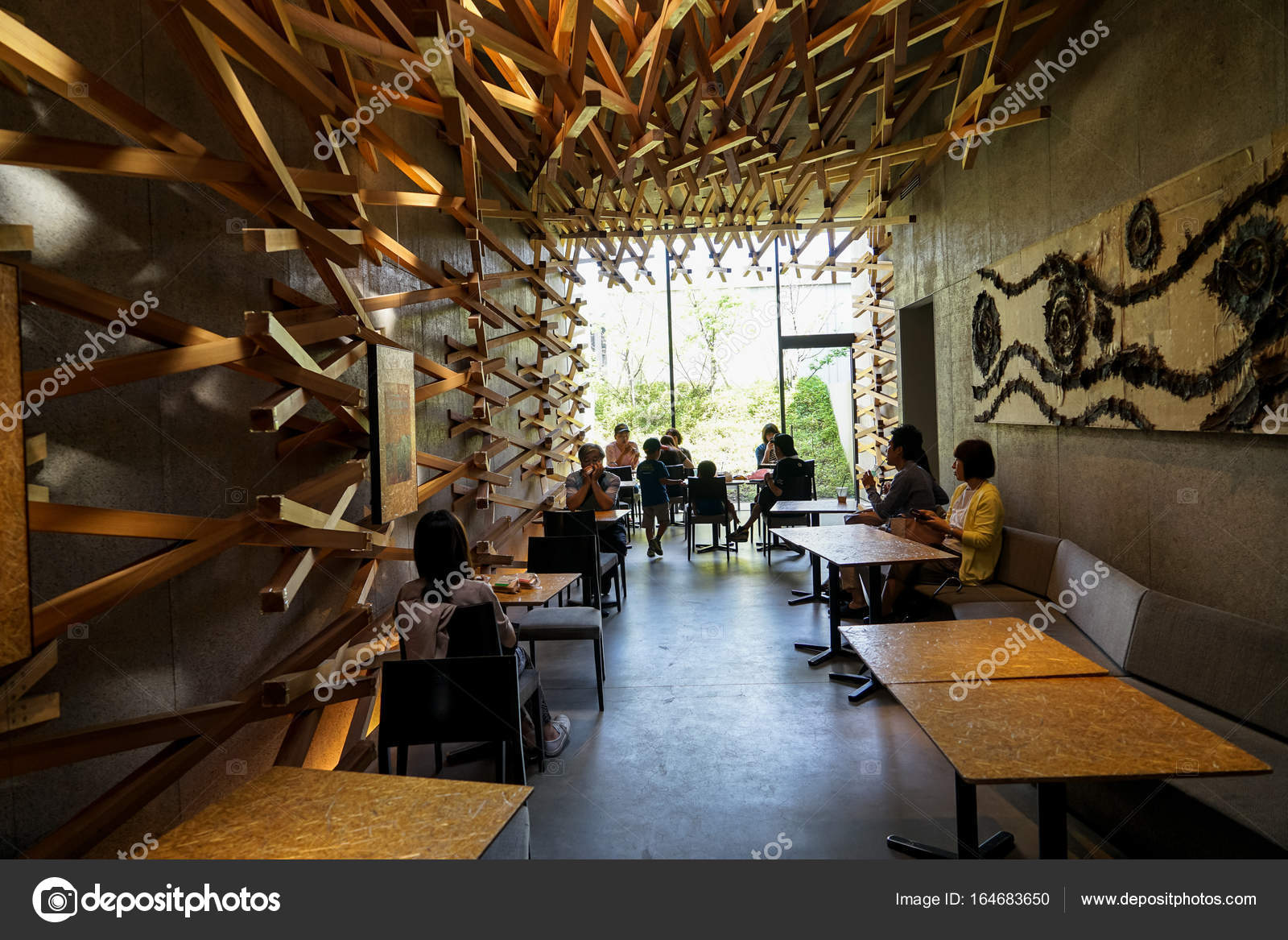 Dazaifu Japan May 14 2017 Interior Design Decoration By
