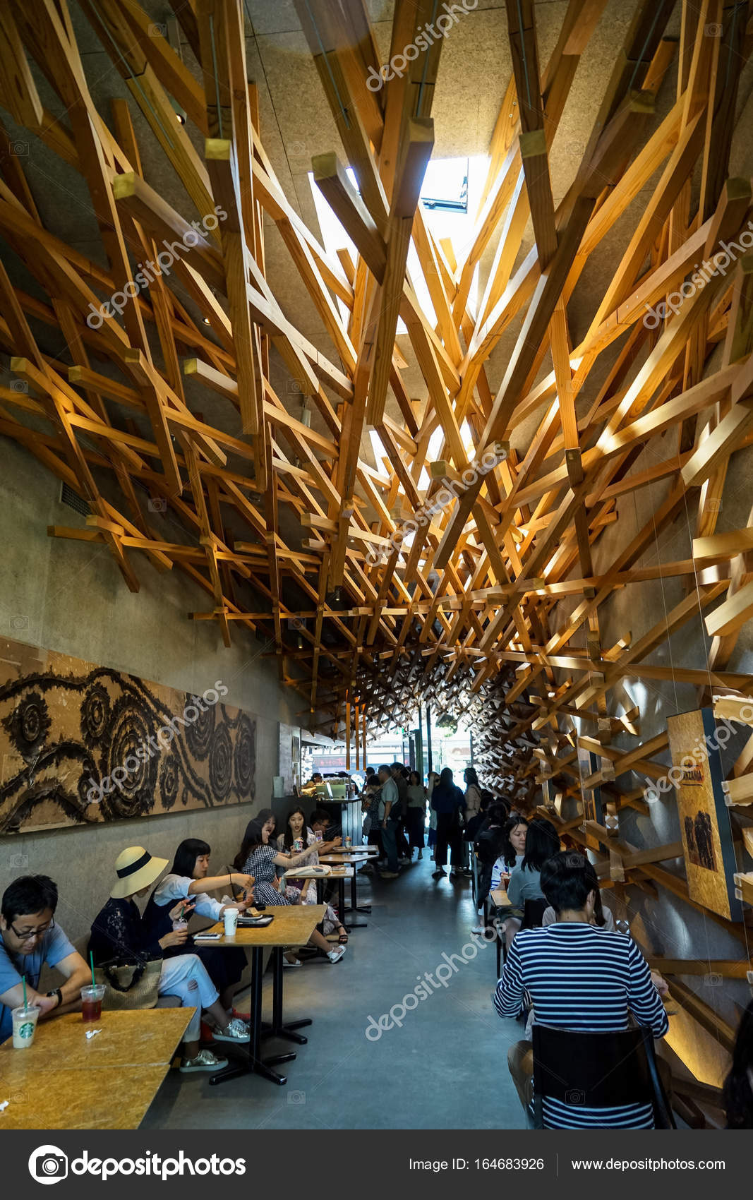 Dazaifu Japan May 14 2017 Beautiful Interior Decoration