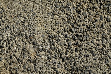 Sert yüzey dokusunu arka plan gri çimento ve taş döşeme yol toprak güneş ışığı altında gölge