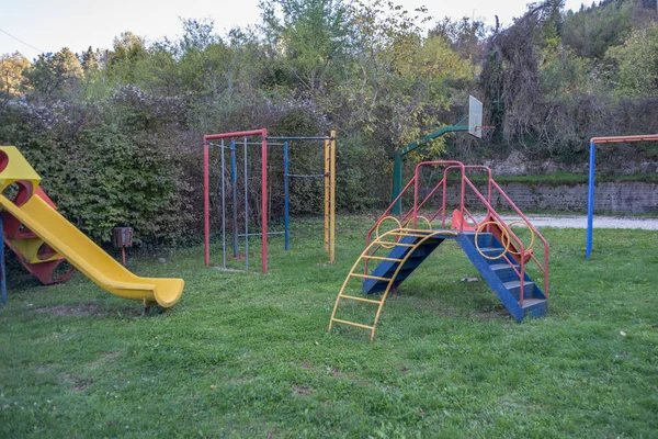 Retro playground games — Stock Photo, Image