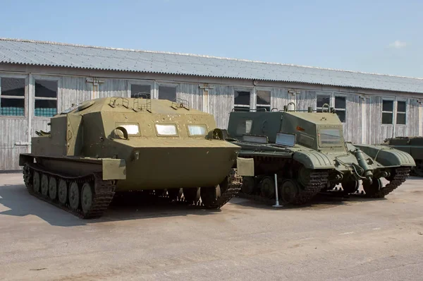 MOSCOW REGION, RUSSIA - JULY 30, 2006: the Tank Museum, Kubinka near Moscow — Stock Photo, Image