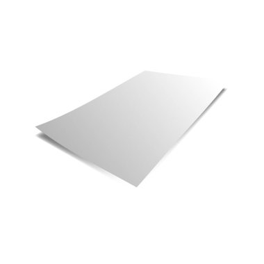 Kart, dergi, kartpostal, broşür, broşür ve broşür için beyaz arkaplan kullanan boş gri ve beyaz kağıt maketi..