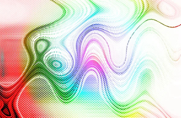 Abstrato Fundo Multicolorido Onda Digital Com Borrão Movimento — Fotografia de Stock