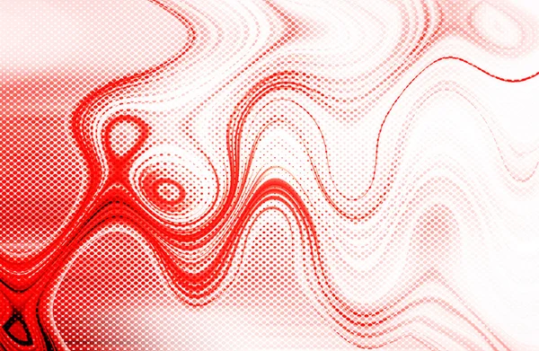 Fondo Rojo Abstracto Onda Digital Con Desenfoque Movimiento — Foto de Stock