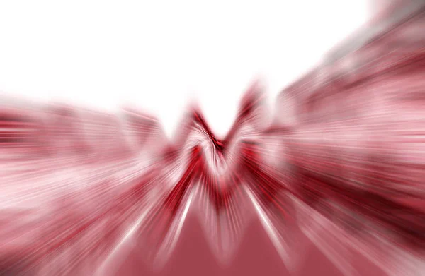 運動の波と赤い色の抽象的な背景 — ストック写真