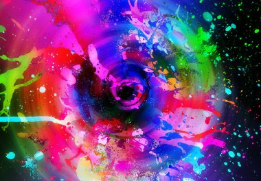 Çok renkli arka plan dokusu