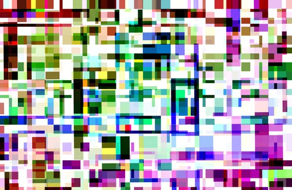 モーションブロックブラーを持つ抽象的な多色の背景 — ストック写真