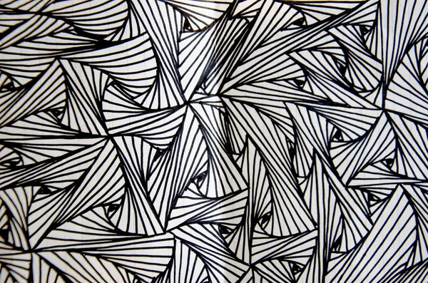 Pencil Art Line Pattern Background — Stock Photo, Image