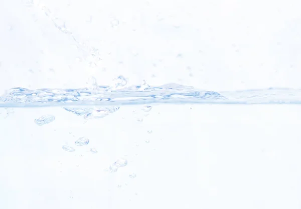 Kropla Wody Splash Białym Tle — Zdjęcie stockowe