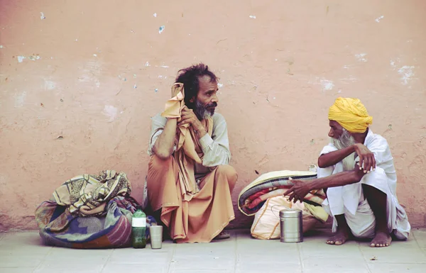 Kurukshetra, Haryana, Hindistan: 19 Haziran 2016 - Hint sadhus (Kutsal