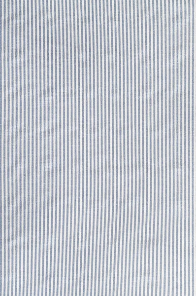 Textura de tela de algodón, pequeña tira de blanco y azul. Fondo abstracto y textura para el diseño . Fotos de stock