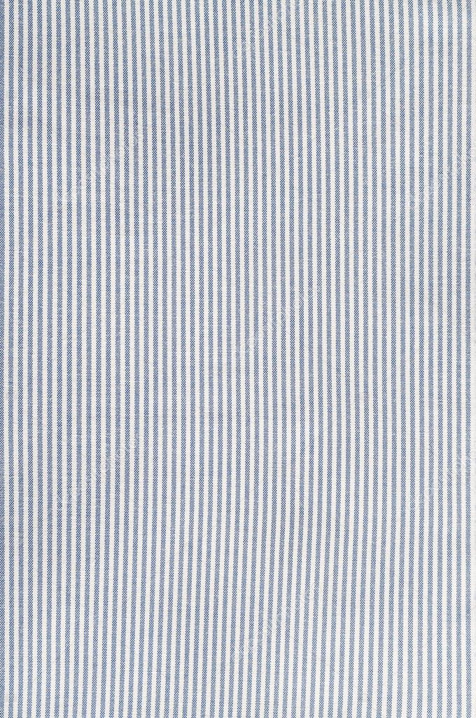 Fabric cotton texture, small strip of white and blue. Abstract background and texture for design.