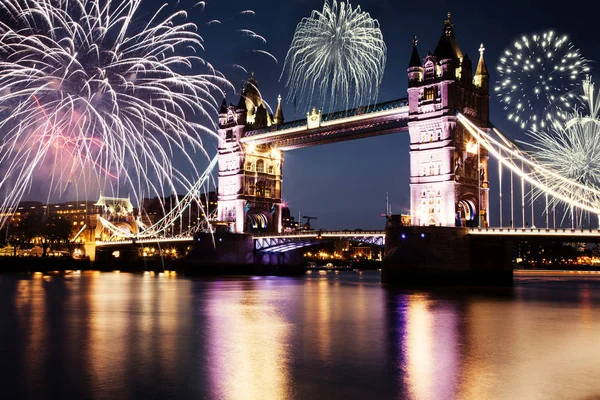 Año Nuevo en la ciudad — Foto de Stock