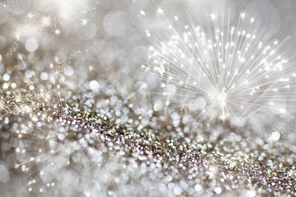 Fogos de artifício no Ano Novo e espaço de cópia — Fotografia de Stock