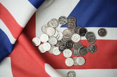 Lirası paraları İngiliz bayrağı